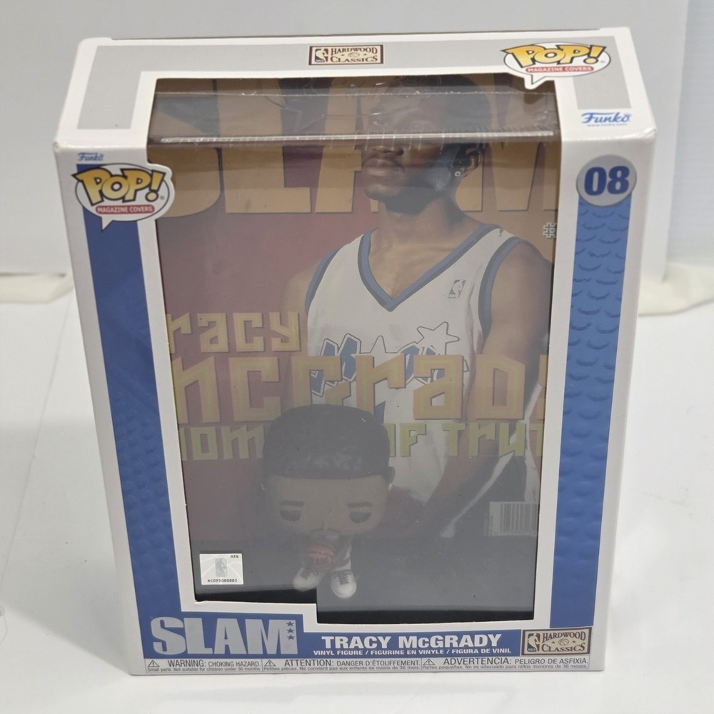 Funko Pop NBA Slam Cover Tracy‎ McGrady 08 Orlando Magic Hardwood Classics
